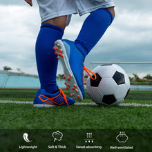 Load image into Gallery viewer, Geekism Soccer Shin Guards for Youth Kids Toddler, Protective Soccer Shin Pads &amp; Sleeves Equipment - Football Gear for 3 5 4-6 7-9 10-12 Years Old Children Teens Boys Girls