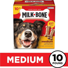 Load image into Gallery viewer, Milk-Bone Original Dog Biscuits, Medium Crunchy Dog Treats, 10 Pound