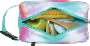 PackIt Freezable Reusable Snack Box, Tie Dye Sorbet