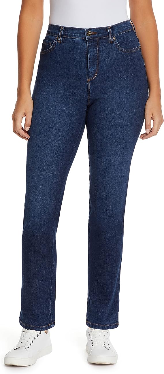 Gloria Vanderbilt Women's Petite Classic Amanda High Rise Tapered Jean