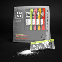 Load image into Gallery viewer, LMNT Keto Electrolyte Powder Packets | Paleo Hydration Powder | No Sugar, No Artificial Ingredients | Variety Pack | 12 Stick Packs