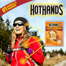 Load image into Gallery viewer, HotHands Hand Warmers - Long Lasting Safe Natural Odorless Air Activated Warmers - Up to 10 Hours of Heat - 40 Pair