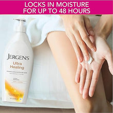 Load image into Gallery viewer, Jergens Ultra Healing Dry Skin Moisturizer, Body and Hand Lotion for Dry Skin, for Quick Absorption into Extra Dry Skin, with HYDRALUCENCE blend, Vitamins C, E, and B5, 32 Ounce