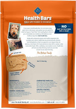 Load image into Gallery viewer, Blue Buffalo Health Bars Natural Crunchy Dog Treats Biscuits, Pumpkin &amp; Cinnamon 16-oz Bag