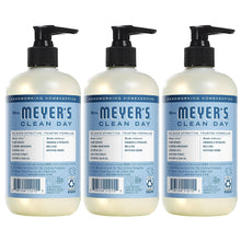 Load image into Gallery viewer, Mrs. Meyer&#39;s Hand Soap, Made with Essential Oils, Biodegradable Formula, Rain Water, 12.5 fl. oz - Pack of 3