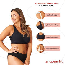 Load image into Gallery viewer, SHAPERMINT Compression Wirefree High Support Bra for Women Small to Plus Size Everyday Wear, Exercise and Offers Back Support