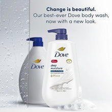 Load image into Gallery viewer, Dove Body Wash with Pump Deep Moisture For Dry Skin Moisturizing Skin Cleanser with 24hr Renewing MicroMoisture Nourishes The Driest Skin 30.6 oz