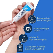 Load image into Gallery viewer, CeraVe Eye Repair Cream | Under Eye Cream for Dark Circles and Puffiness | Suitable for Delicate Skin Under Eye Area | 0.5 Ounce