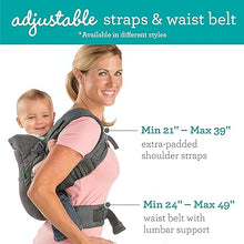 Load image into Gallery viewer, Infantino Flip Advanced 4-in-1 Carrier - Ergonomic, convertible, face-in and face-out front and back carry for newborns and older babies 8-32 lbs