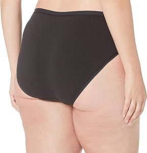 Amazon Essentials Women's Cotton Bikini Brief Underwear (Available in Plus Size), Multipacks