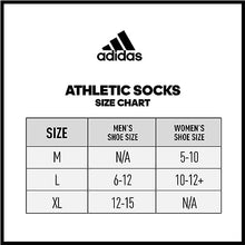 Load image into Gallery viewer, adidas Men&#39;s Athletic Cushioned Crew Socks with Arch Compression for a Secure Fit (6-Pair)