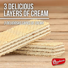 Load image into Gallery viewer, Bauducco Vanilla Wafers - Crispy Wafer Cookies With 3 Delicious, Indulgent, Decadent Layers of Vanilla Flavored Cream - Delicious Sweet Snack or Desert - 5.82oz (Pack of 1)