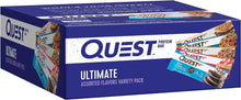 Load image into Gallery viewer, Quest Nutrition Ultimate Variety Pack Protein Bars, High Protein, Low Carb, Gluten Free, Keto Friendly, 12 Count