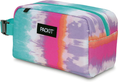 PackIt Freezable Reusable Snack Box, Tie Dye Sorbet