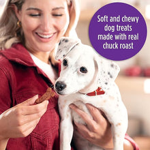 Load image into Gallery viewer, Milk-Bone Soft &amp; Chewy Dog Treats, Beef &amp; Filet Mignon Recipe, 25 Ounce