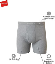 Load image into Gallery viewer, Hanes Men&#39;s Boxer Briefs, Soft and Breathable Cotton Underwear with ComfortFlex Waistband, Multipack