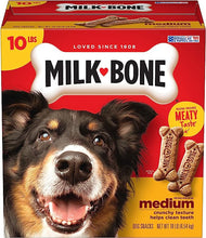 Load image into Gallery viewer, Milk-Bone Original Dog Biscuits, Medium Crunchy Dog Treats, 10 Pound