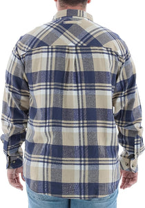 Legendary Whitetails Men's Buck Camp Flannel Plaid Shirt