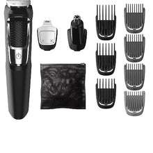 Load image into Gallery viewer, Philips Norelco Multigroomer All-in-One Trimmer Series 3000, 13 Piece Mens Grooming Kit, for Beard, Face, Nose, and Ear Hair Trimmer and Hair Clipper, NO Blade Oil Needed, MG3750/60