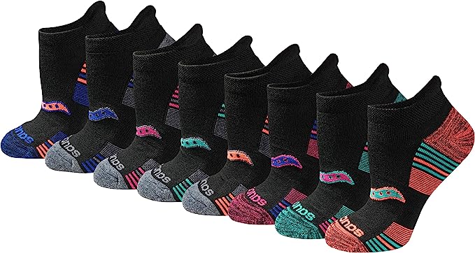 Saucony Women's Multipack Performance Heel Tab Athletic Socks