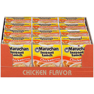 Maruchan Instant Lunch Chicken Flavor, 2.25 Ounce (Pack of 12)