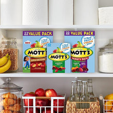 Load image into Gallery viewer, Mott&#39;s Fruit Flavored Snacks, Assorted Fruit, Pouches, 0.8 oz, 40 ct