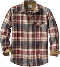 Load image into Gallery viewer, Legendary Whitetails Men&#39;s Buck Camp Flannel, Long Sleeve Plaid Button Down Casual Shirt, Corduroy Cuffs