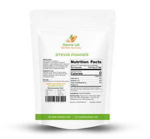 Stevia Powder Pure Natural Stevia Extract Sugar Substitute Stevia Baking Stevia | Zero-Calorie Sweetener NO AFTERTASTE - 4oz (Premium)